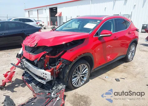 2025 Lexus Nx 350 Premium из США, поврежденный, VIN 2T2GGCEZ9SC071544